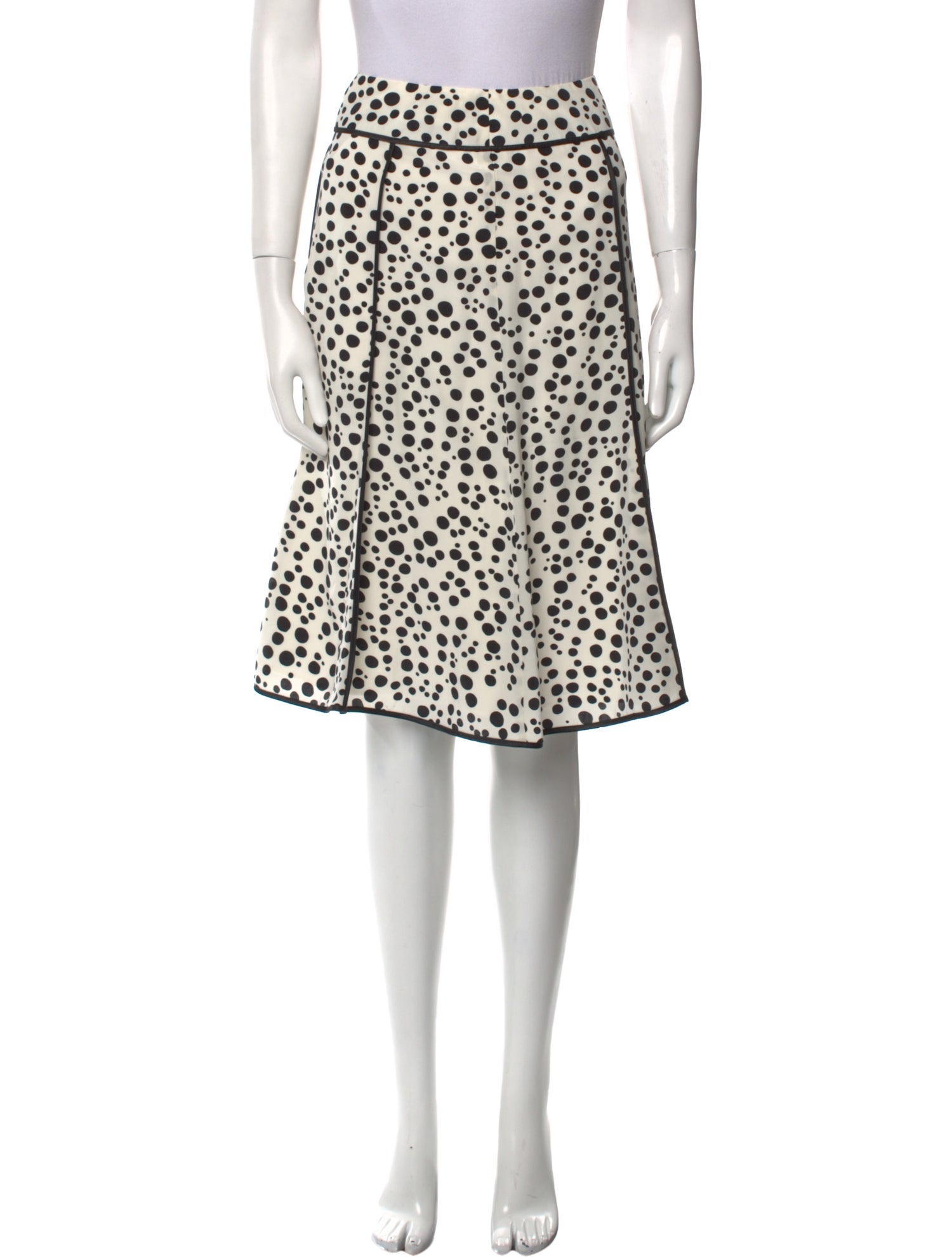 Escada Silk Knee-Length Skirt